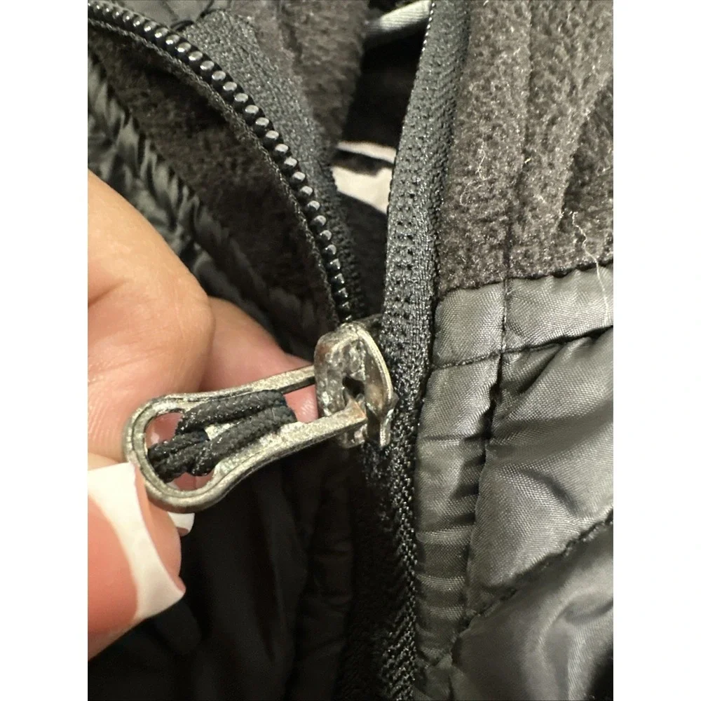 New Balance Women's Large Full Zip Sweater Black‎ - Picture 9 of 12